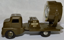 structo searchlight toy truck pressed steel