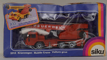 siku 2914 faun feuerwehr red mobile crane 1:55