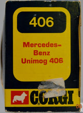 vintage 1973 corgi unimog 406