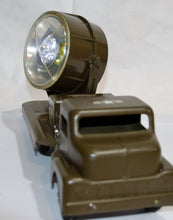 structo searchlight toy truck pressed steel