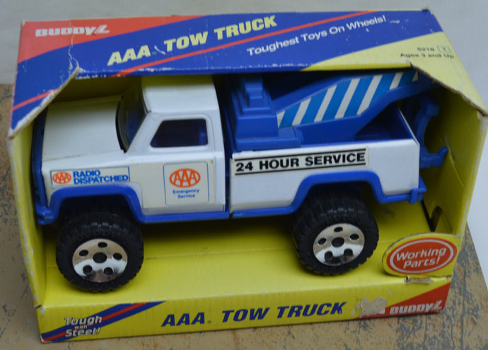 buddy l super brutes aaa tow truck