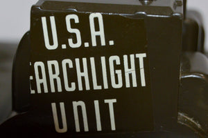 structo searchlight toy truck pressed steel