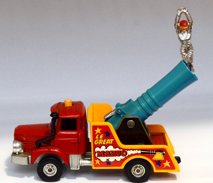 corgi 1163 cannon truck marvo circus