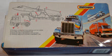 1986 matchbox superkings k-128 aircraft truck