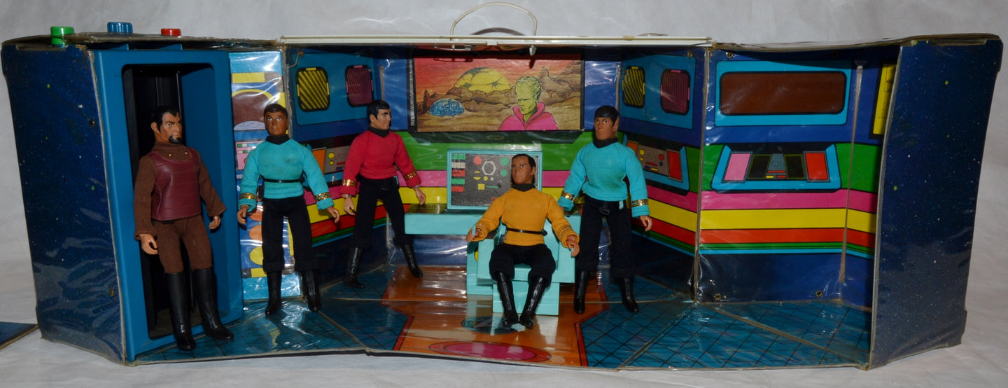 mego toys star trek playset 51210 action figures