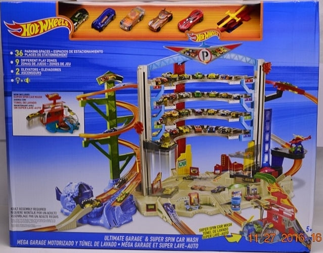 hot wheels garage playset walmart exclusive 2015